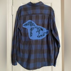 Michigan flannel shirt